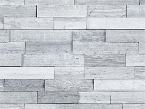 Haisa Blue Marble Splitface and Honed Ledger Panel 